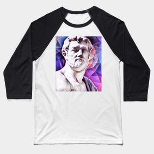 Tacitus Pink Portrait | Tacitus Artwork 8 Baseball T-Shirt